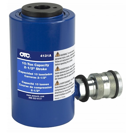Otc 10 Ton Hollow Center 2-1/2" Cylinder 4131A